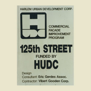 Facade Improvements, 125th Street, Harlem NY — By Eric Gerdes