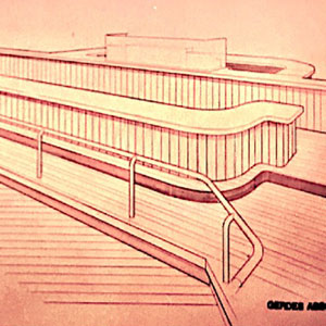 The Great American Club House - Sketch
