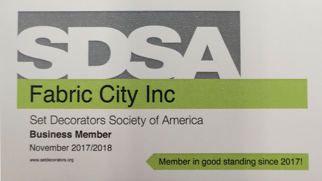 SDSA Set Decorators Society of America